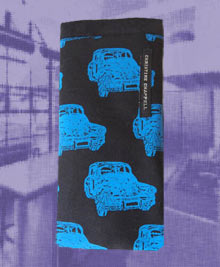 Glasses case, aqua
